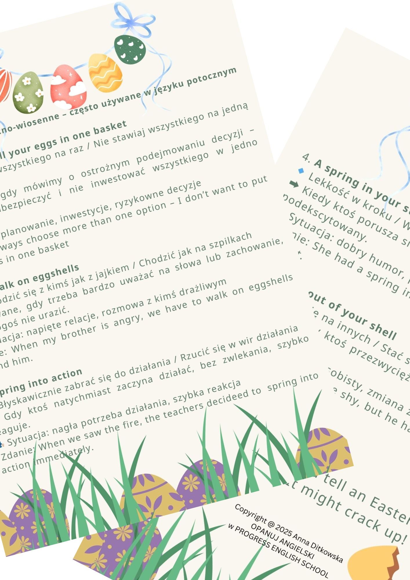 Easter Idioms e-book