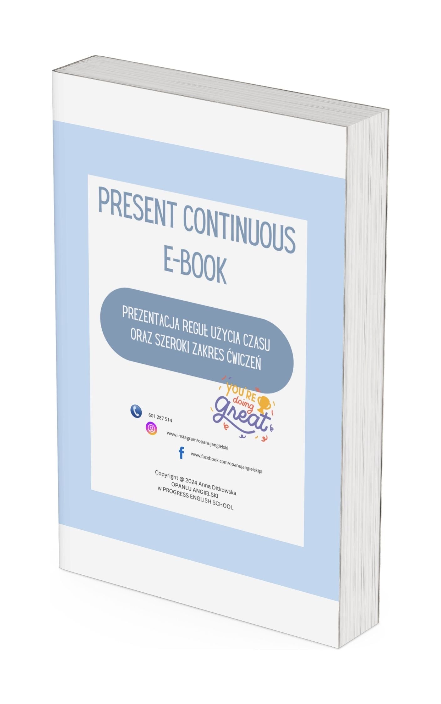 Present Continuous e-book