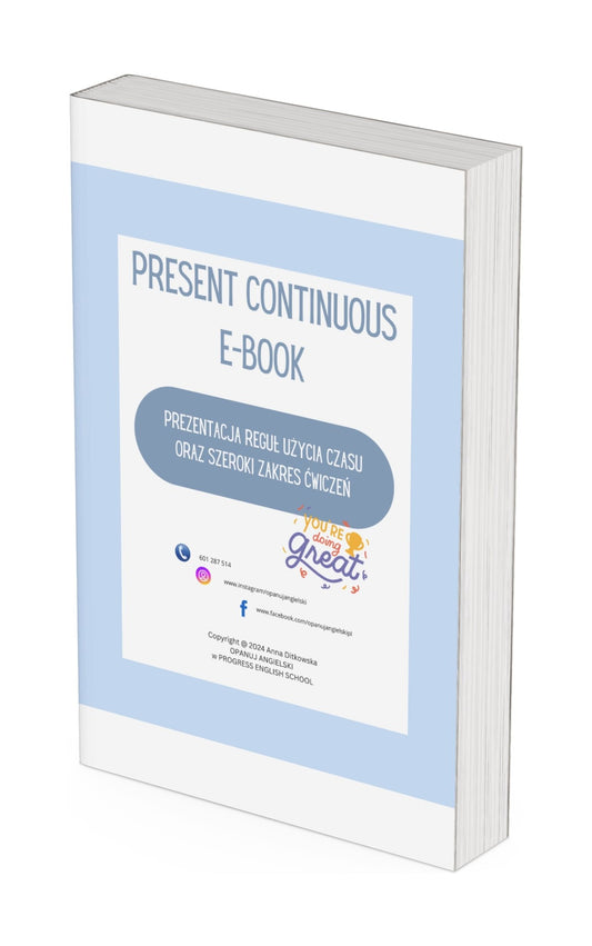 Present Continuous e-book