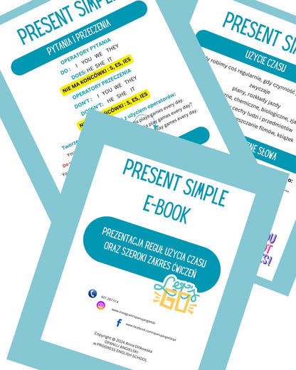 Present Simple e-book